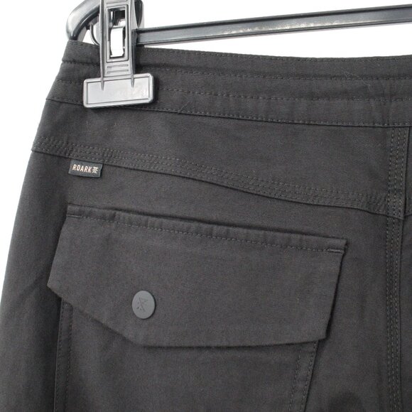 NWT Roark Pants Mens 29 Black Drawstring Layover Traveler Pant - Picture 6 of 16